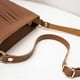 thumbnail image 2 of Bolso de hombro con flecos y borlas para mujer, ideal para llevar el teléfono y viajar (marrón), 2 of 6