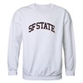 thumbnail image 1 of W Republic 541-376-WHT-05 San Francisco T-Shirt Col Rond Campus de l'Université d'État Blanc - 2TG, 1 of 1