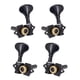 thumbnail image 2 of Juego de Cabezales de afinación Yuyangstore para Ukulele eléctrico Negro, 2 of 8