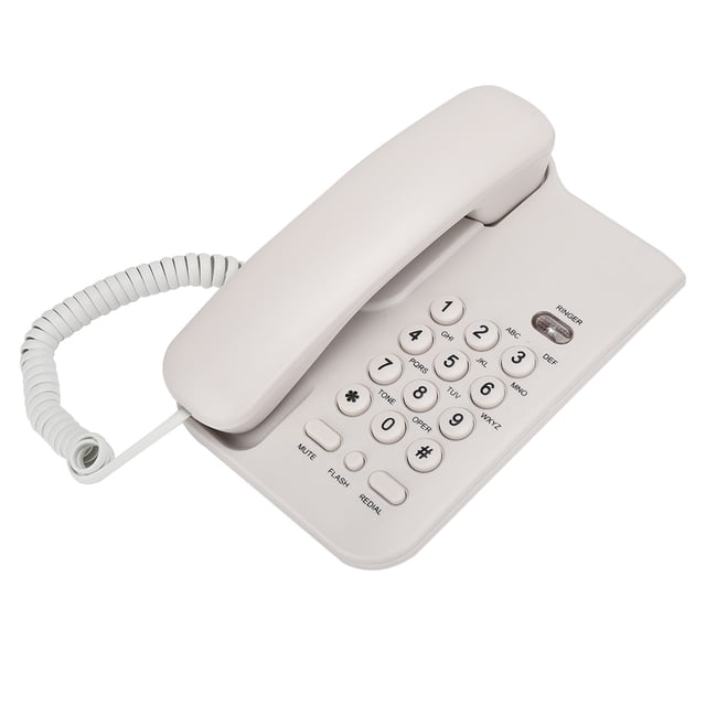 Office Telephone,KX T3026CID English Telephone Landline Phone Telephone Streamlined Design