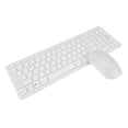 thumbnail image 1 of 108 Keys Multi-Functional 2.4G Wireless Keyboard Mouse Combo High Sensitivity No delay(White), 1 of 7