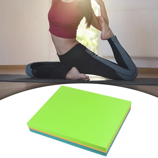 Colaxi Balance Pad | High Density TPE Anti Slip Mat For Yoga, Pilates, Stretching, Home Gym - 30x20x5cm