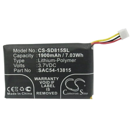 1900mAh SAC54-13815 Battery for SportDog TEK V1L Handheld Transmitter TEK-H TEK-V1LT Handheld Transmitter