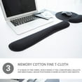 thumbnail image 4 of LSLJS Gel Memory Foam Ergonomic Wrist, Slip and Stain, Comfortable Mouse Pad Cushion, Memory Foam Keyboard Pad and Wrist Support Keyboard Support Set, Home Kitchen Gadgets Accessories, 4 of 7