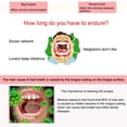 thumbnail image 4 of 2pcs Tongue Scraper Cleaner Professional Eliminate Bad Breath for Oral Care, 4 of 6