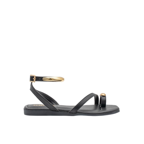 Sandalia Mujer Kipon Formal Flat negro 23