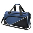 thumbnail image 1 of Bolsa deportiva para gimnasio, bolsa de viaje, bolsa de lona para artículos de tocador, bolso de hombro de moda con Azul marino, 1 of 9
