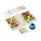 thumbnail image 5 of Color Matching Game Brain Teasers Puzzle, Juego de mesa preescolar de clasificación de fruta preescolar de dos jugadores para un viaje de actividades, 5 of 9