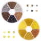 thumbnail image 1 of 7800 cuentas pequeñas de cristal de 0.079 in para hacer joyas, para pulseras, pendientes, kit de suministros, 1 of 6