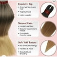 thumbnail image 6 of 6X Pre-Stretched Professional Braiding Hair 100% Kanekalon Hot Water Setting Itch Free Ultra Yaki Ombre Tangle-free Mega Pack Synthetic Hair Extensions for Braids and Crochet, 6 of 8
