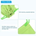 thumbnail image 4 of Uxcell 11"x7" Ski Goggle Bag Microfiber Goggle Pouch with Glasses Cloth Draw String, Green 6 Pack, 4 of 6