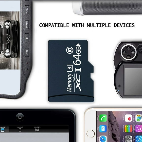 LNKOO 8/16/32/64GB SD Card, XC UHS-I Memory Card – 95MB/s,633X,U3,C10, Full HD Video V30, A1, FAT32, High Speed Flash TF Card P500 for Phone/Tablet/PC/Computer