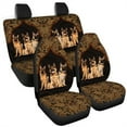 thumbnail image 6 of Xoenoiee Boho German Shepherd Dog Pattern Car Seat Covers Front Seat Protector Split Bench Cover Full Set 4 pcs Auto Seat Protector Pads, Universal Fit, for Car SUV Van Truck, 6 of 7
