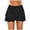Black, variant on ANINEO Women Bikini Bottom Tankini Swim Skirt Pocket Short Beach Dress Swimwear Pants Trendy Hawaii Summer Tropical Brazilian Beachwear