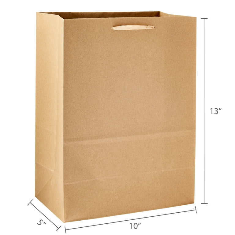 Hello Hobby X-Large Kraft Paper Bags, 10" x 13", 10 Count photo 2