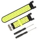 thumbnail image 5 of Pulsera con hebilla ventilada Correa de reloj de silicona con destornillador para reloj Amazfit TRex TRex Pro (negro verde), 5 of 8