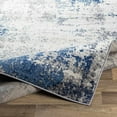 thumbnail image 6 of Mark&Day Area Rugs, 6x9 Bontebok Modern Dark Blue Marble Area Rug, White Dark Blue Carpet for Living Room, Bedroom or Kitchen (6'7" x 9'), 6 of 7