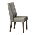 thumbnail image 3 of Lexicon Kavanaugh Asian Hardwood Dining Room Side Chair in Espresso (Set of 2), 3 of 6
