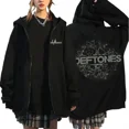 thumbnail image 3 of Deftones-Sudadera con capucha y cremallera para hombre y mujer, abrigo de manga larga de gran tamaño, estilo Harajuku, banda de Rock y Hip Hop, color blanco, ropa de calle, 2024, 3 of 5