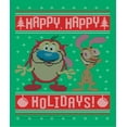 thumbnail image 5 of Ren And Stimpy Happy Happy Holidays Kids Silk Touch Throw Blanket, 5 of 5