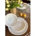 thumbnail image 5 of Plum Blossom Durable White Porcelian Dinnerware Set, 5 of 7