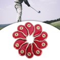 thumbnail image 6 of 10 Pieces Golf Iron Headcover Set Golf Club Head Cover Anti Scratch Golf Cue Protector with Number Tag Sticky Waterproof Golfer Equipment Red, 6 of 8
