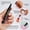 multicolor B-0B Home Decor, variant on JJV Water Based Nail Polish Pen Set of 6 Colors Air Dry No UV or LED Lamp Needed Brush Tip for Precise Control DIY Nail Art Manicure Kit for Home Use 0.17fl oz Each Room Decor