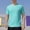 Mint Green, variant on Men’s & Big Men’s Crewneck T-Shirt,Men’s Solid Color Moisture-Wicking Performance Tees,Big and Tall Mint Green,Size XXXXL