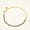 18k Golden And Black, variant on Women's Fashion Sterling Silver Temperamental Inlaid Half Stone Multi-color Bracelet