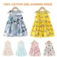 thumbnail image 2 of Girl Dresses Cotton Children clothing Summer Kids Clothes Dresses For Girls Party Princess Fashion Outfit cartoon Beach Dress, 2 of 6