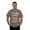 Graphite Heather, variant on DJH Apparel | I'm Just Here To Give God Glory Christian Unisex T-shirt