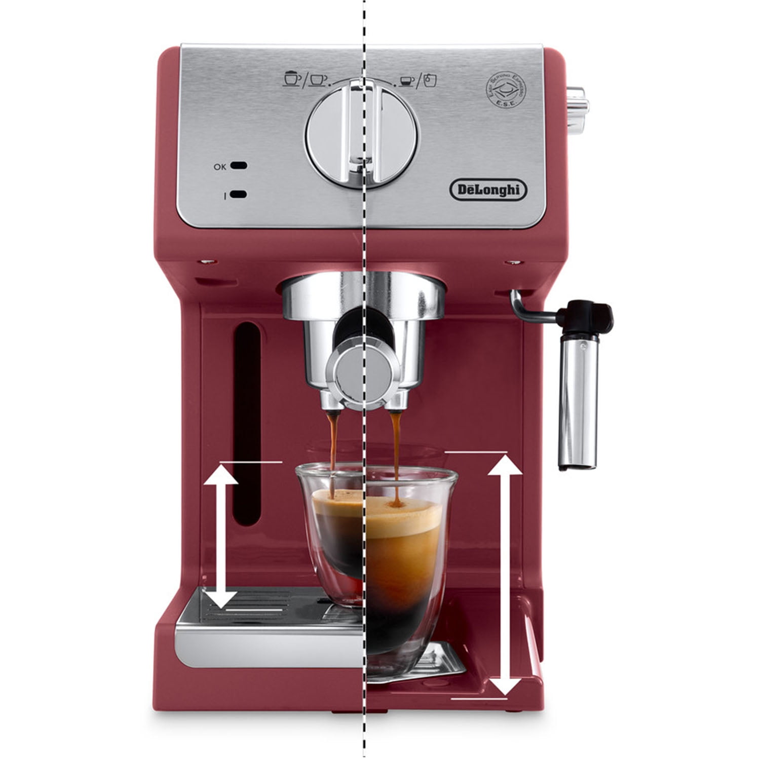 Open Box DeLonghi ECP3220 15 Bar Espresso and Cappuccino Machine MINT 