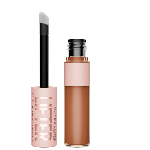Maybelline New York Lifter Concealer, Hyaluronic Acid & Peptides , Full Coverage & Radiant Finish