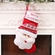 thumbnail image 2 of Naiovety Medias de punto de Navidad, colgador de muñecas en 3D, calcetines, soporte para aperitivos, decoración de alce de dibujos animados, Kits de decoración para fiestas Papá Noel, 2 of 6
