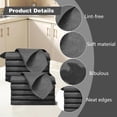 thumbnail image 6 of 10PCS Thickened Magic Cleaning Cloths for Glass,Microfiber Cleaning Cloth, Microfiber Rag for Window, Cars 20x25cm Black, 6 of 7