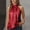 Red2#, variant on Caywon Women's Solid Color Crew Neck Satin Halter Sleeveless Tank Top with Back Buttons Silky Smooth Elegant Trendy Top for Date Night Party Daily Casual Outfit