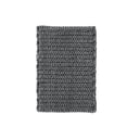 thumbnail image 4 of JERFIT Cotton Chenille Bath Rug, Super Absorbent Quick-Dry Non-Slip Bathroom Mat with Chain Stitch Design, Charcoal, 4 of 9
