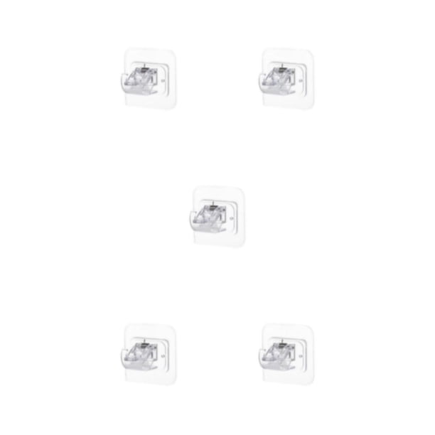 Matsuzay Barra de cortina para ventana de baño para el hogar, Clip para sala de estar, barra de toalla extraíble sin clavos, abrazadera de Type2 NO2