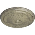 thumbnail image 3 of Ekena Millwork 12"OD x 1 3/4"P Reece Ceiling Medallion (Fits Canopies up to 2 3/8"), Hand-Painted Castle Stone Crackle, 3 of 6