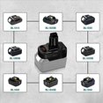 thumbnail image 4 of 2X Adaptador de Batería para Batería de Iones de Litio para de 18 V. Convierte Esta Batería en una Herramienta para Batería Ni- para de 12 V/14,4 V(Solo Adaptador)., 4 of 5