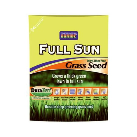 Bonide Products 60207 Duraturf Mix Grass Seed, Full Sun, 20-Lbs. - Quantity (Best Grass Seed For Full Sun In Michigan)