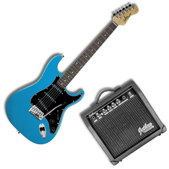 Paquete Guitarra Eléctrica Steelpro Jethro Series 031sk