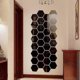 thumbnail image 1 of 2026 12pcs Hexagon Acrylic Mirror Face Sticker Living Room Bedroom Home Decoration Hexagon Mirror Wall Sticker, 1 of 5