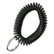 Pen+Gear Spiral Key Chains, Black, 6 Count