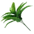 thumbnail image 4 of Artificial Foliage Simulation Long Stem Fern Leaves, Fake Greenery Foliage Plants 58cm Total Long Stem, Wedding Floral Wall Decor - b b, 4 of 8
