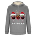 thumbnail image 4 of Sudadera con capucha para hombre, informal, a la moda, con estampado, de manga larga, con bolsillo, de poliéster, 4 of 4
