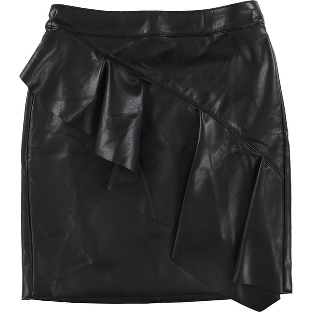 GUESS Minifalda Lexie Flounce para Mujer, Negro, 2