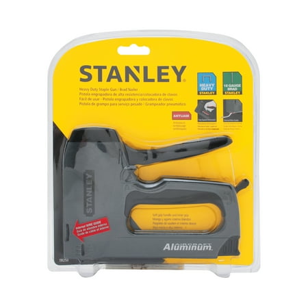 STANLEY TR250A SharpShooter Plus Heavy-Duty Staple, Brad Staple Gun