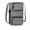 Gray, variant on RFID Blocking Passport Holder Crossbody Bag, Travel Cell Phone Shoulder Pouch Mini Cross Body Purse with Adjustable Strap for Credit Cards ID Documents