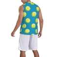 thumbnail image 5 of Rocae Ball Tennis for Men's Basketball Jersey Lightweight and Breathable Athletic Tank Top,Quick-Drying Sports Jersey Small, 5 of 9